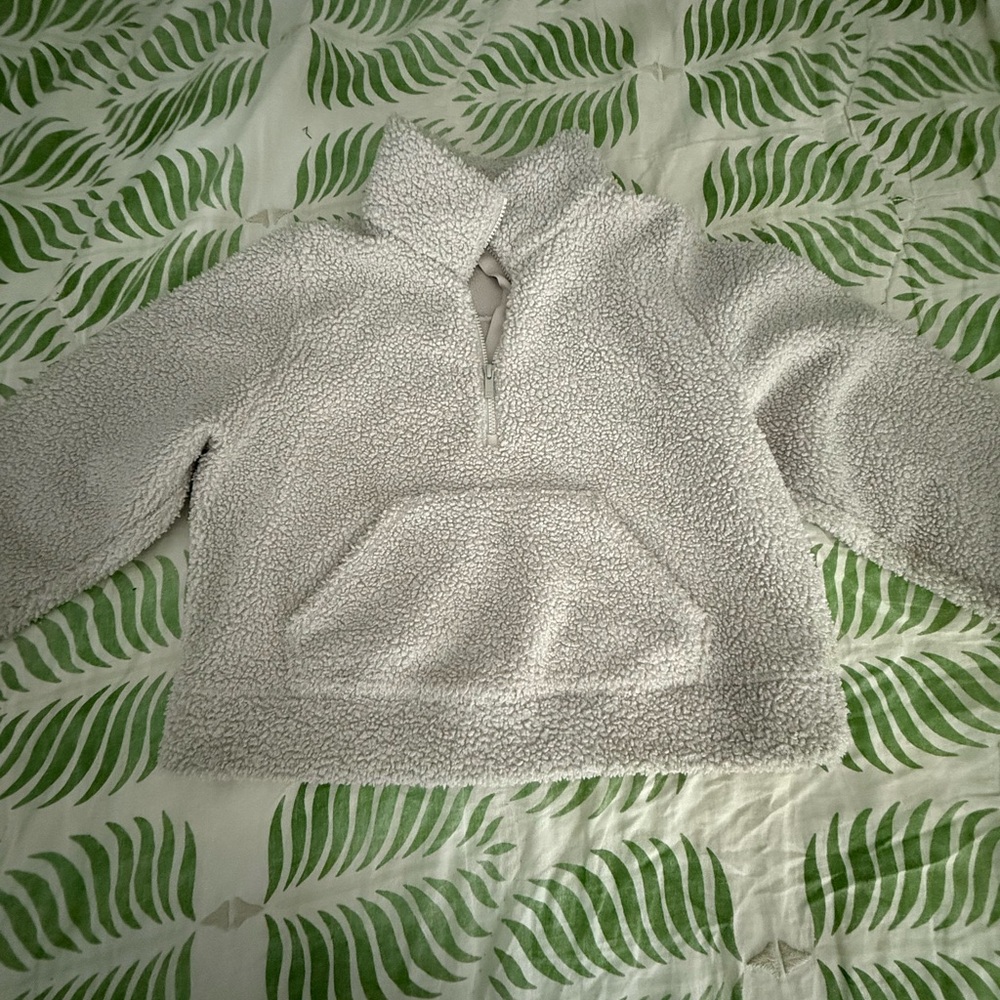 All in Motion Cream Sherpa Jacket